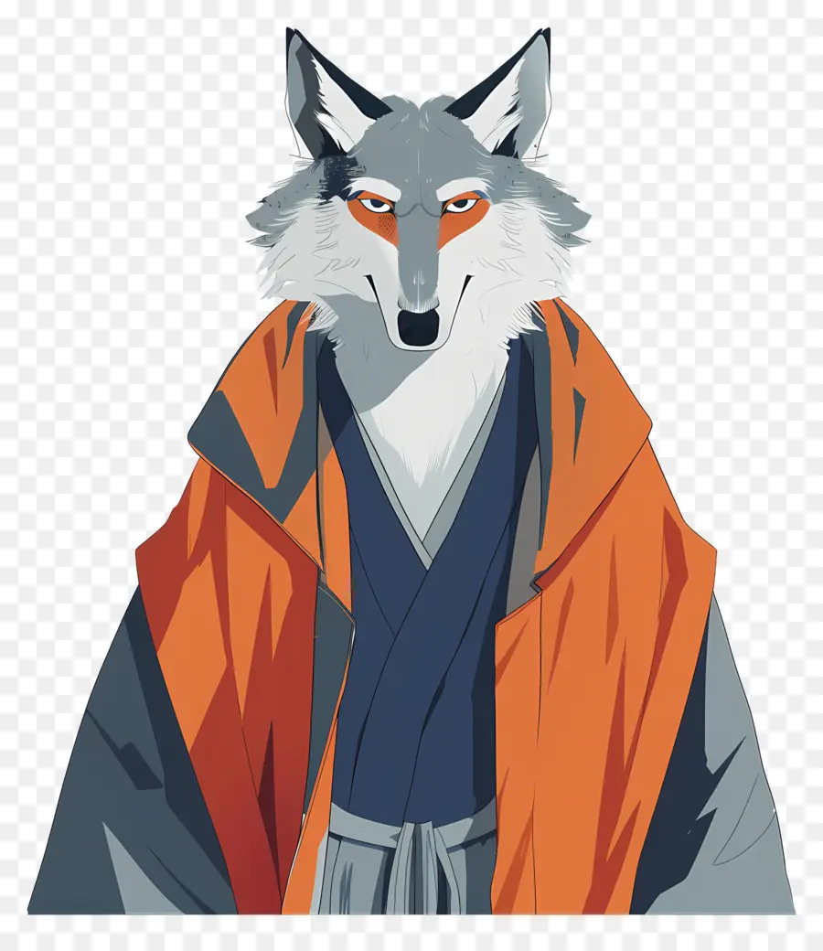 Loup，Loup En Manteau PNG