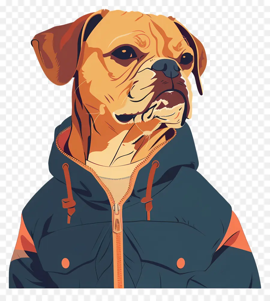 Chien，Chien Dans Une Veste PNG