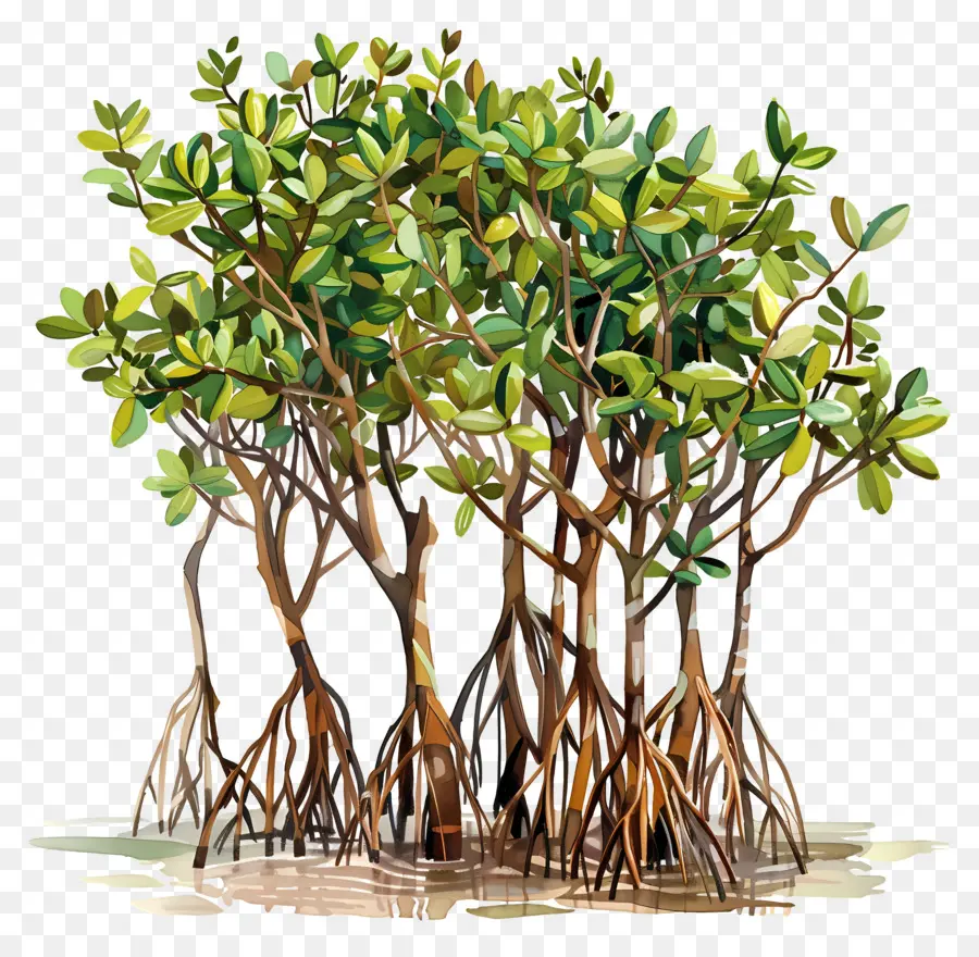 Forêt De Mangrove，Mangroves PNG