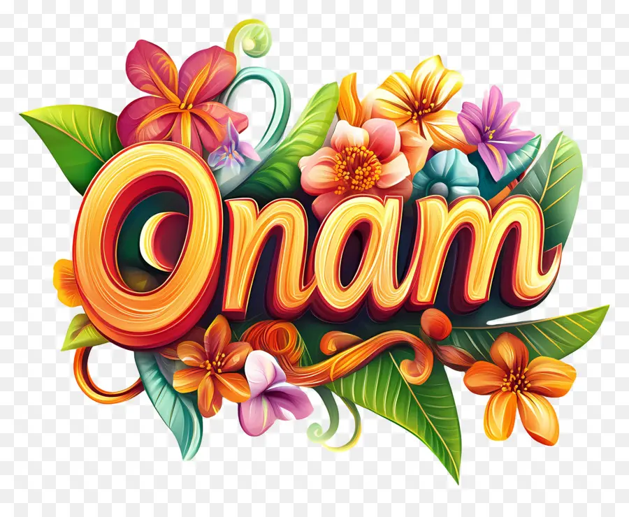 Onam，Fleurs PNG