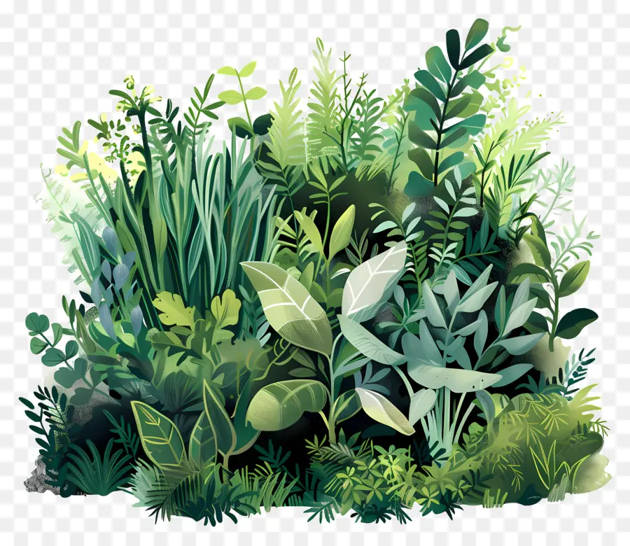 Verdure Extérieure，Plantes PNG