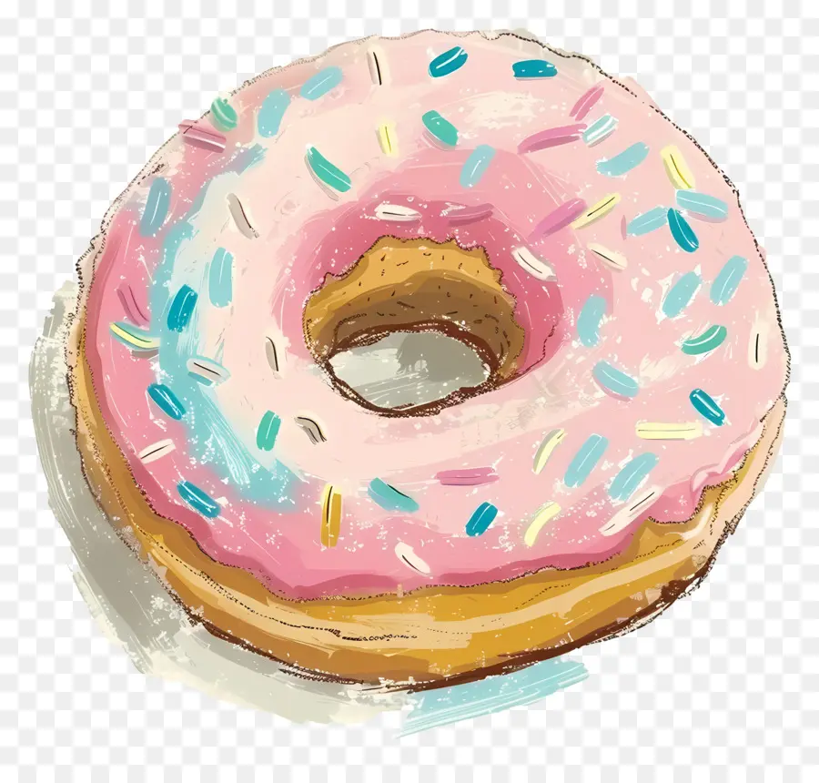 Donut，Rose PNG