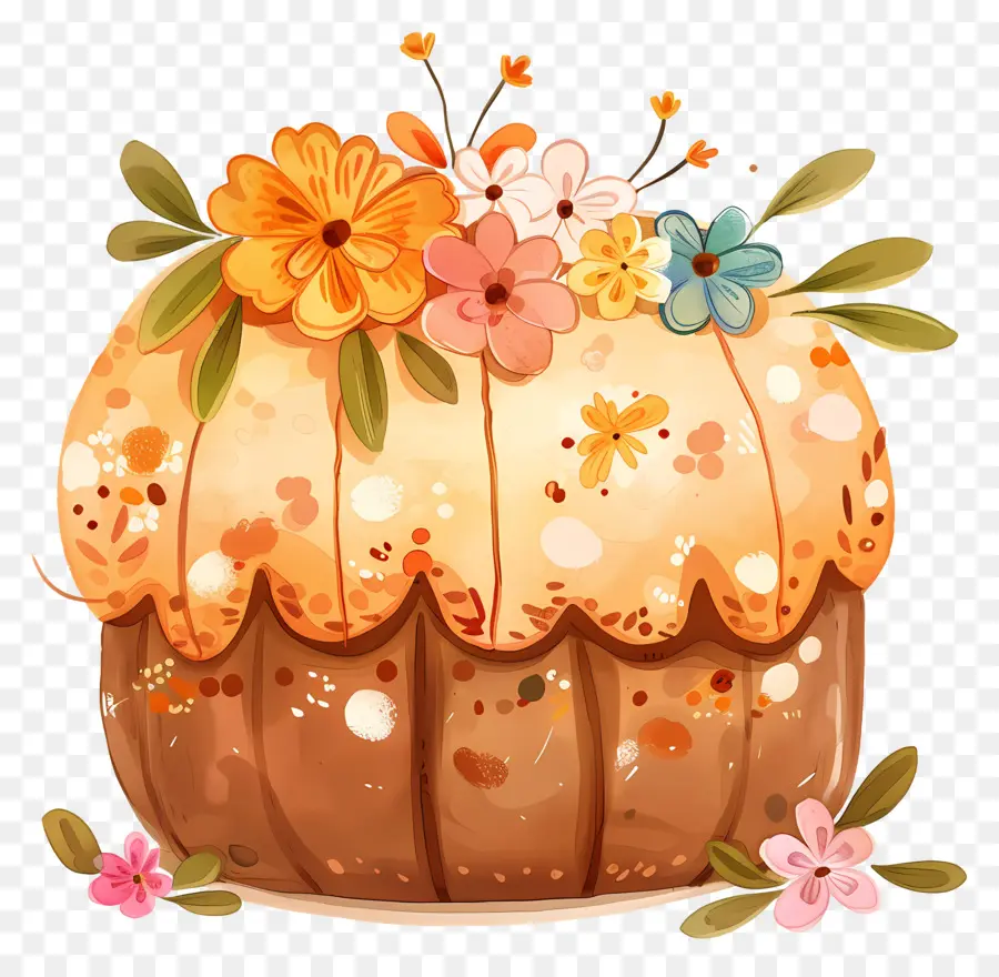 Le Panettone，Gâteau Décoré PNG