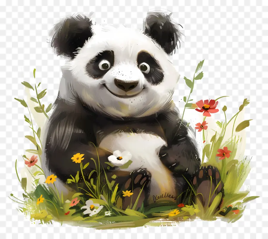 Panda，Ours PNG