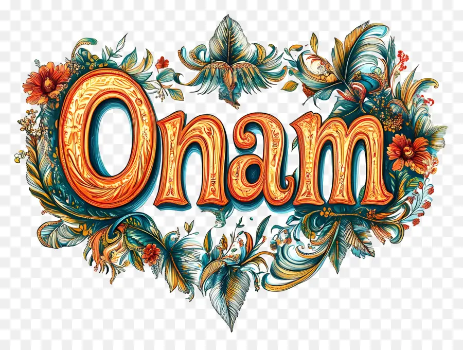 Onam，Fleurs PNG