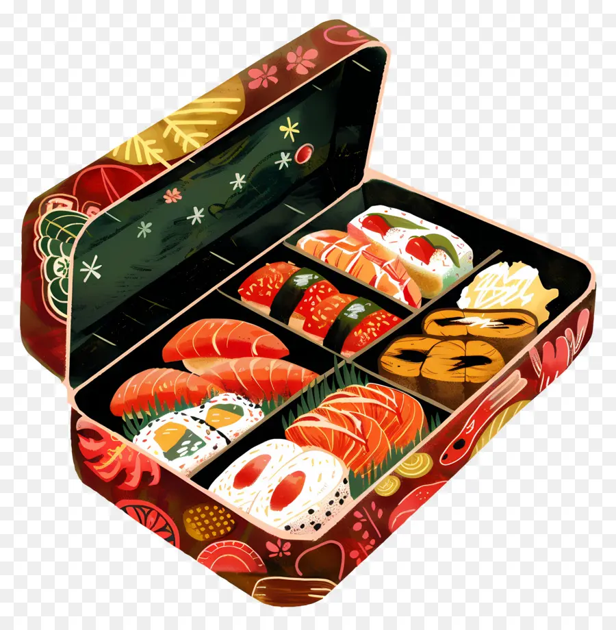 Bento Box，Boite à Sushi PNG