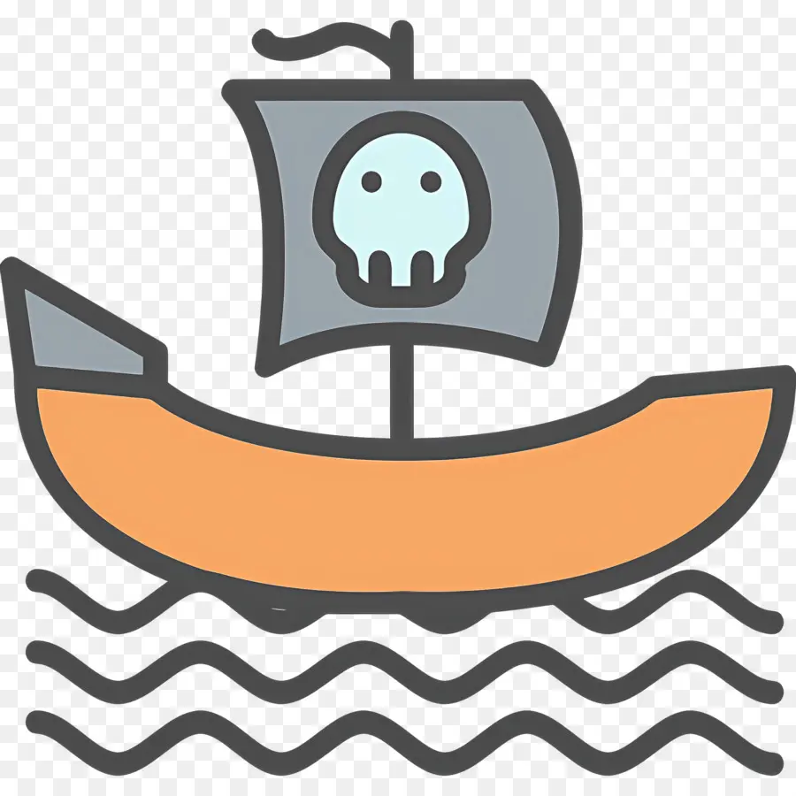 Bateau Pirate，Voile PNG