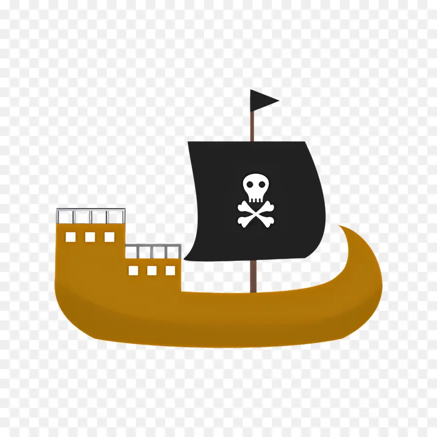 Bateau Pirate，Drapeau PNG