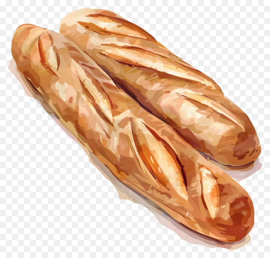 Baguettes，Pain PNG