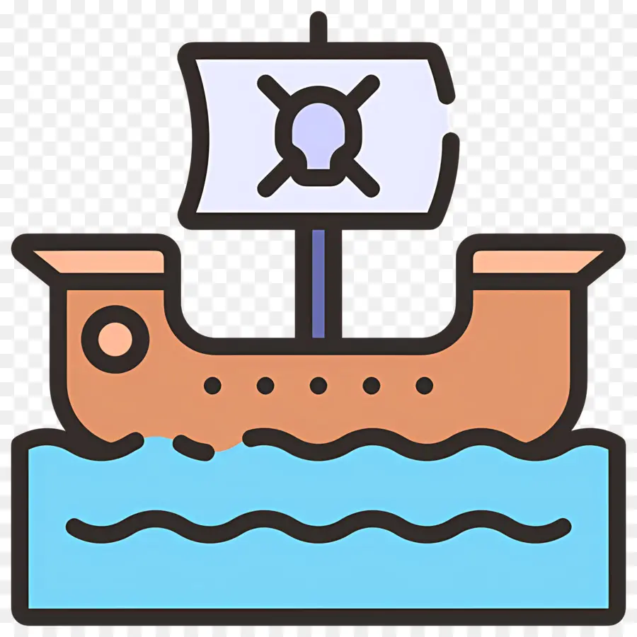 Bateau Pirate，Voilier PNG