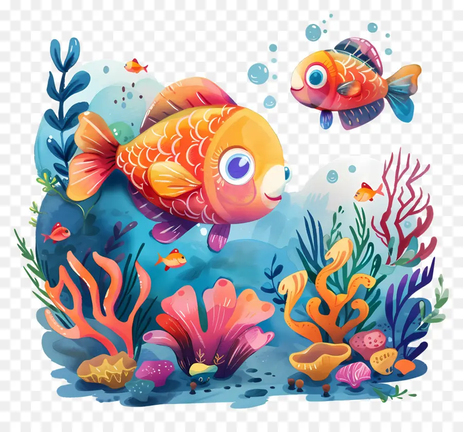 Monde Sous Marin，Poisson Clown PNG