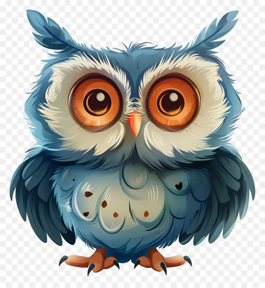 Hibou，Hibou Coloré PNG