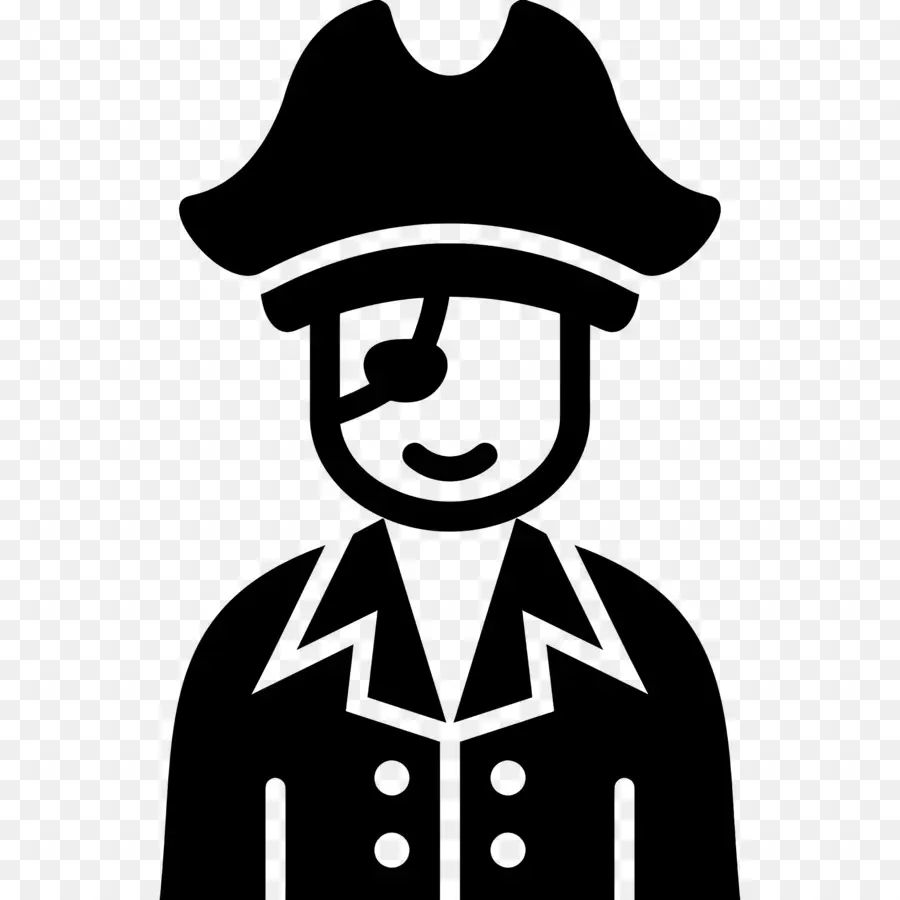 Pirate，Noir PNG