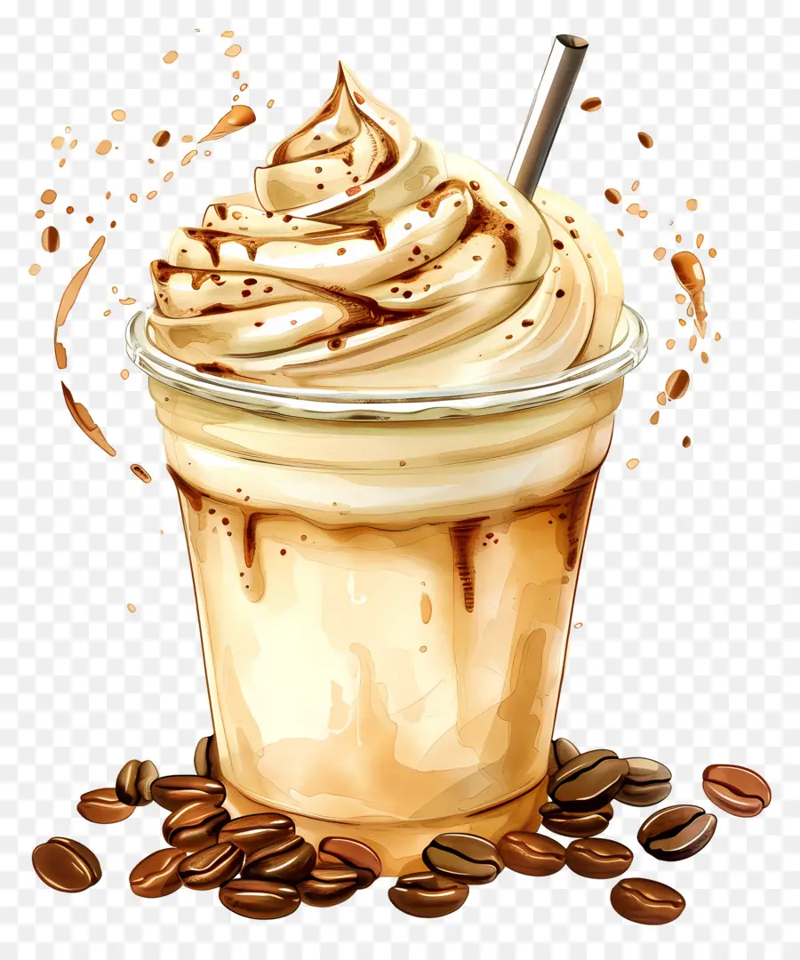 Café Crémeux，Milk Shake PNG