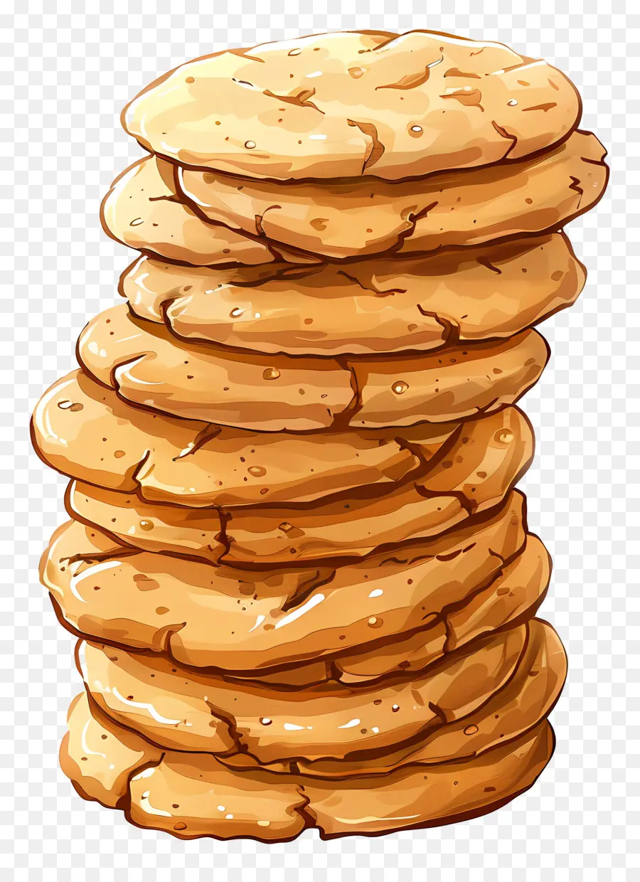 Pile De Biscuits，Pile De Cookies PNG