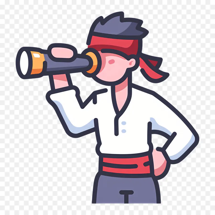 Pirate，Télescope PNG