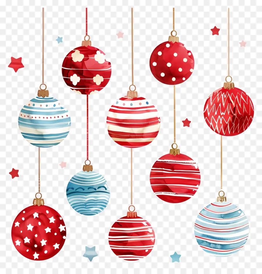 Boules De Noël，Décorations De Noël PNG