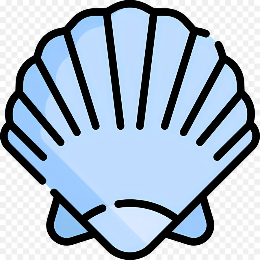 Fruits De Mer，Coquillage Bleu PNG