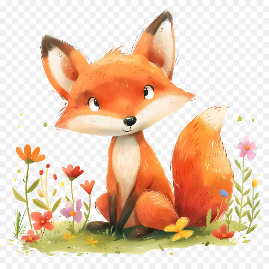 Renard，Renard Mignon PNG