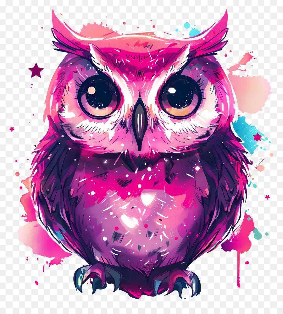 Hibou，Chouette Avec Des Lunettes PNG