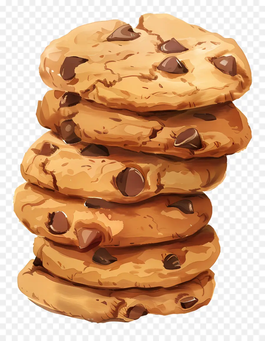 Pile De Biscuits，Cookies PNG