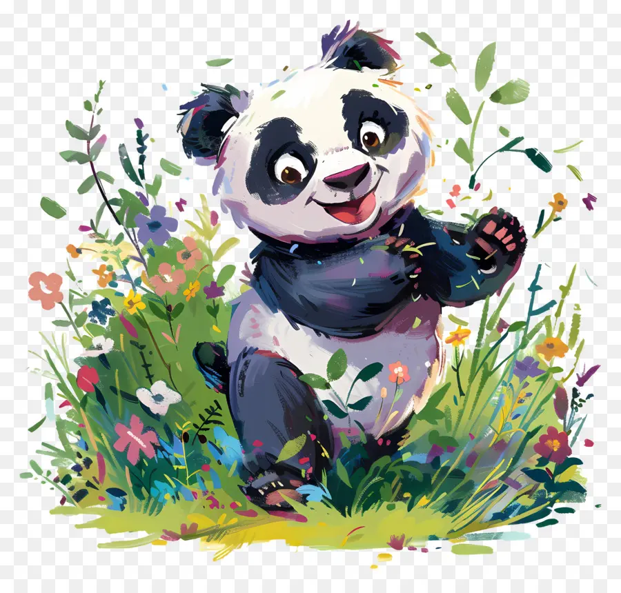 Panda，Ours PNG