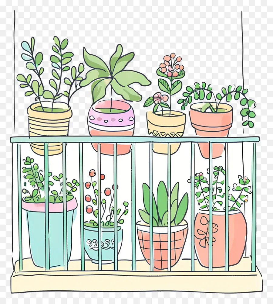 Balcon，Plantes De Balcon PNG