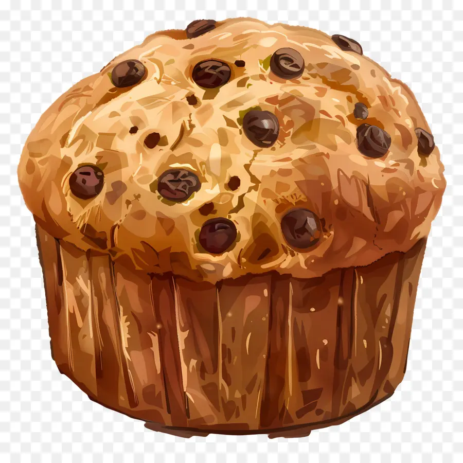 Panettone，Muffin Aux Bleuets PNG