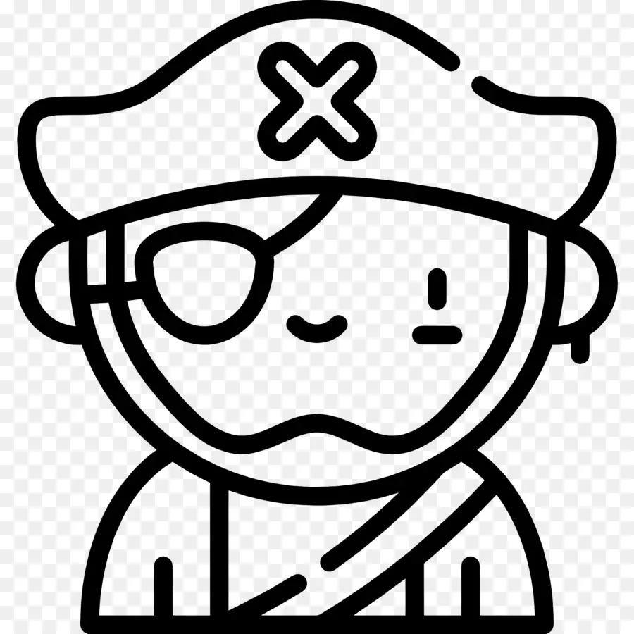 Pirate，Cache œil PNG