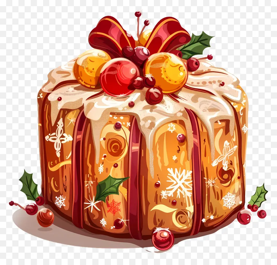 Panettone，Gâteau PNG