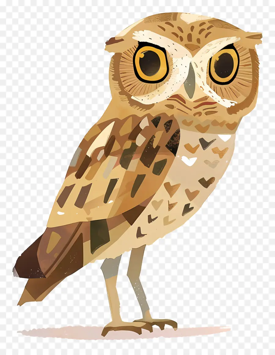 Hibou，Chouette De Dessin Animé PNG