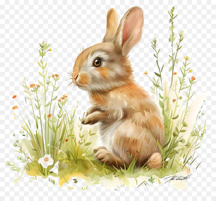 Lapin，Fleurs PNG