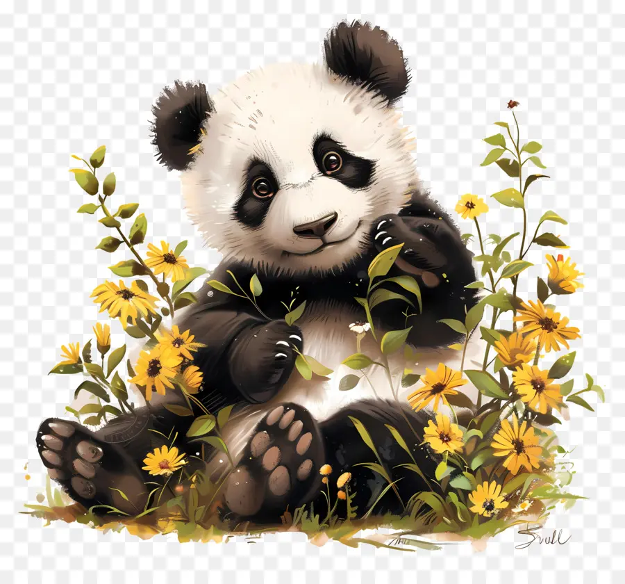 Panda，Ours PNG