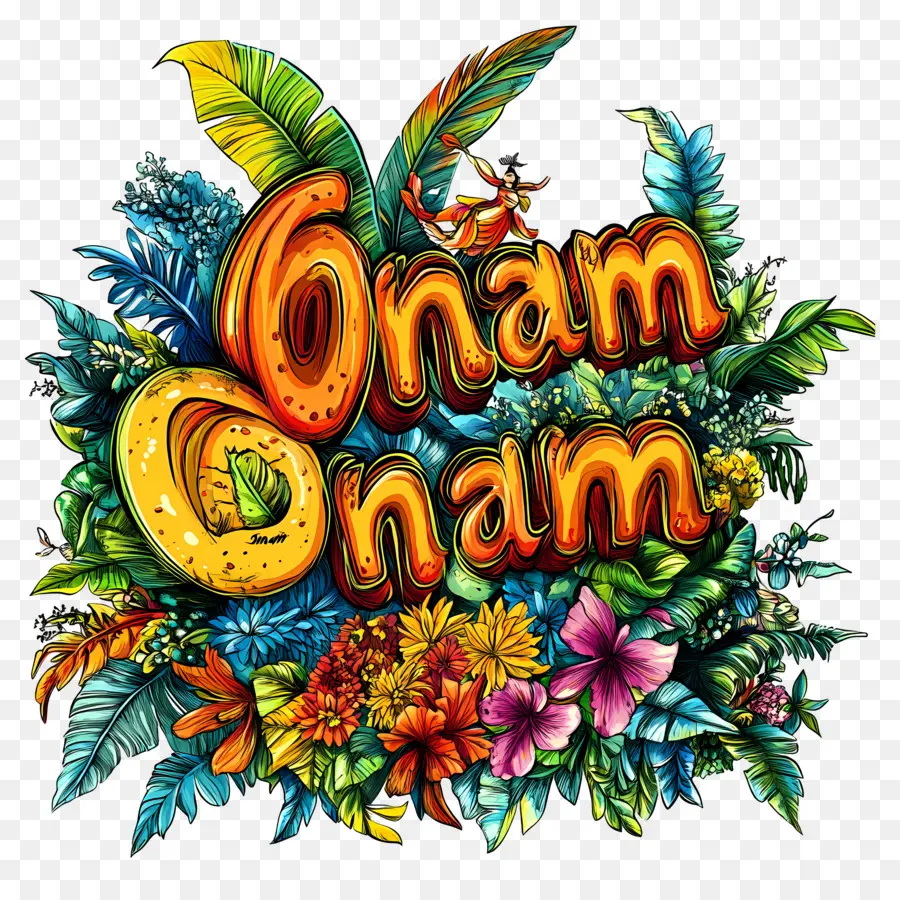 Onam，Texte Onam PNG