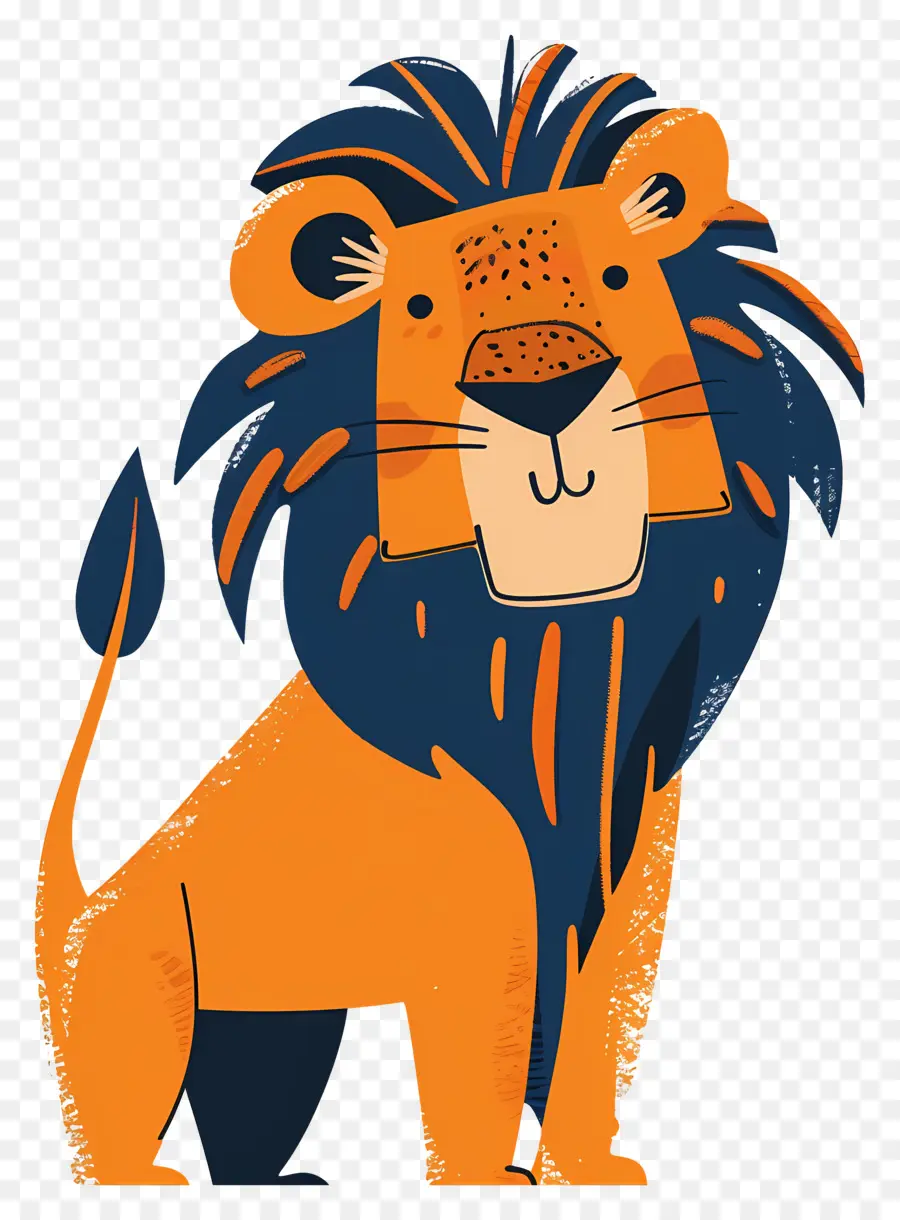 Lion，Lion De Dessin Animé PNG