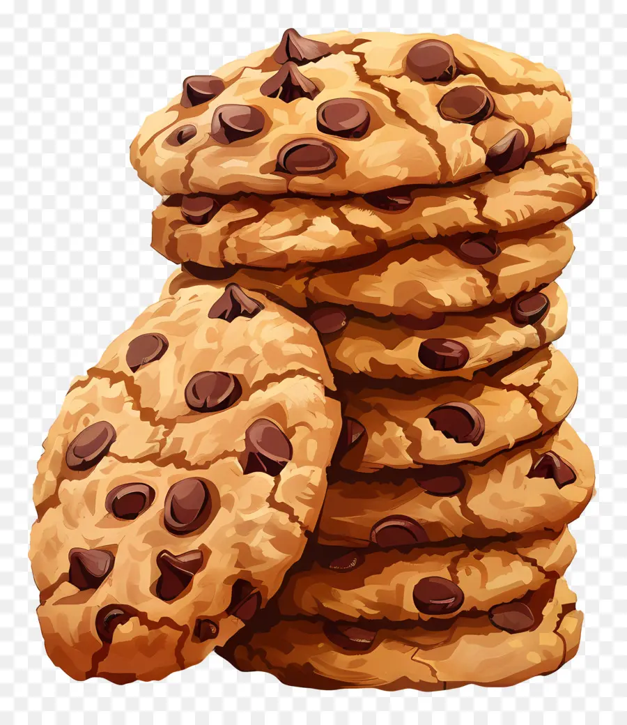 Pile De Biscuits，Cookies PNG