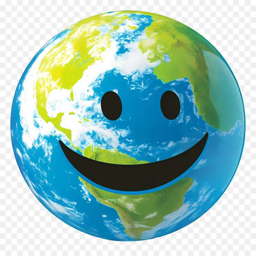 Journée Mondiale Du Sourire，Terre Souriante PNG