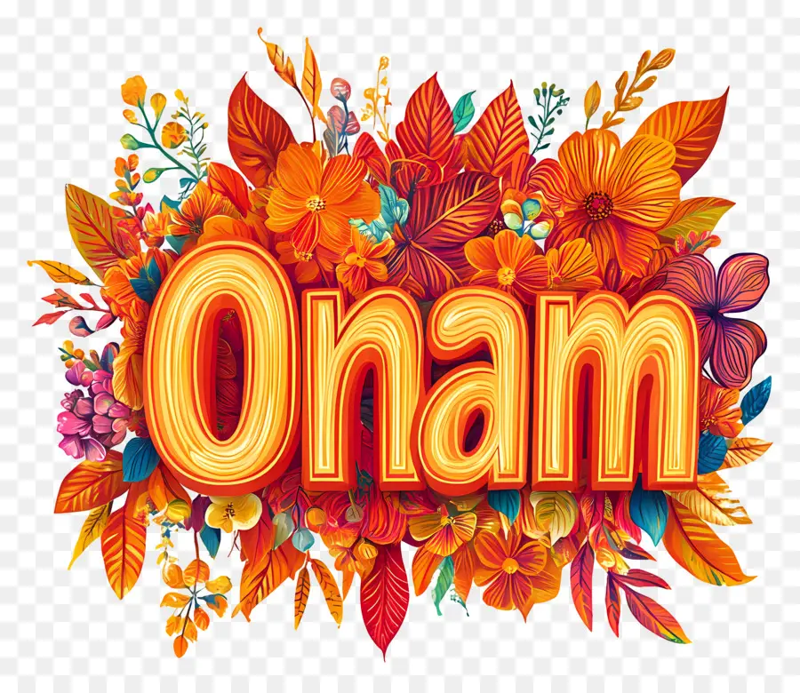 Onam，Fleurs PNG