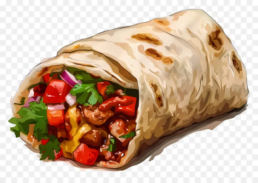 Burritos，Envelopper PNG