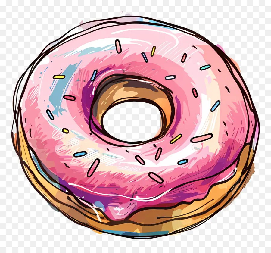 Beignet，Rose PNG