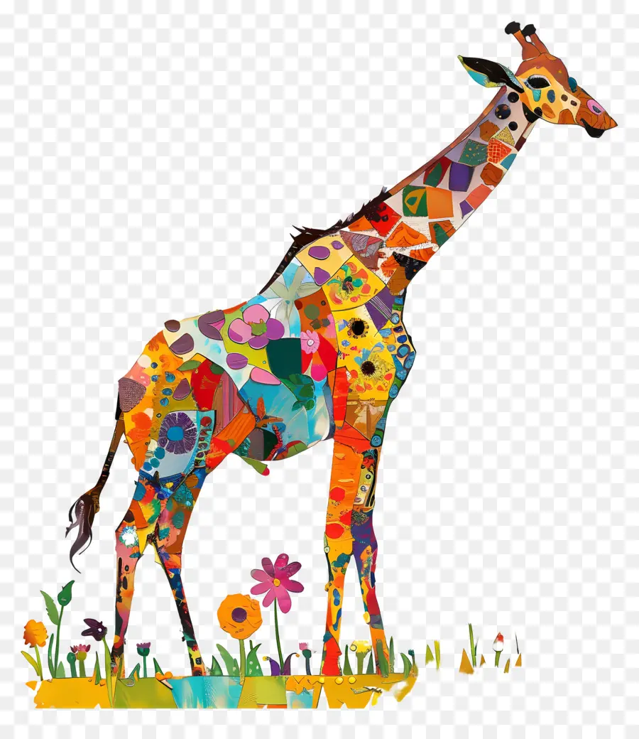 Girafe，Coloré Girafe PNG