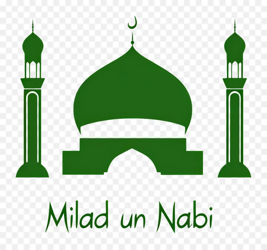 Milad Un Nabi，Mosquée Verte PNG