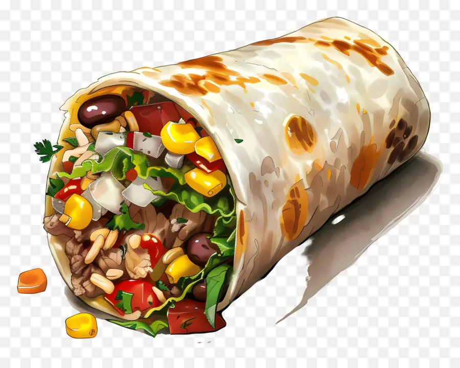 Burritos，Envelopper PNG