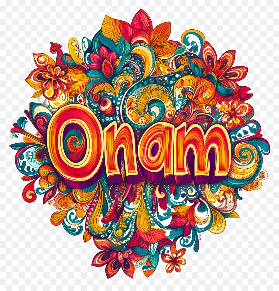 Onam，Fleurs PNG