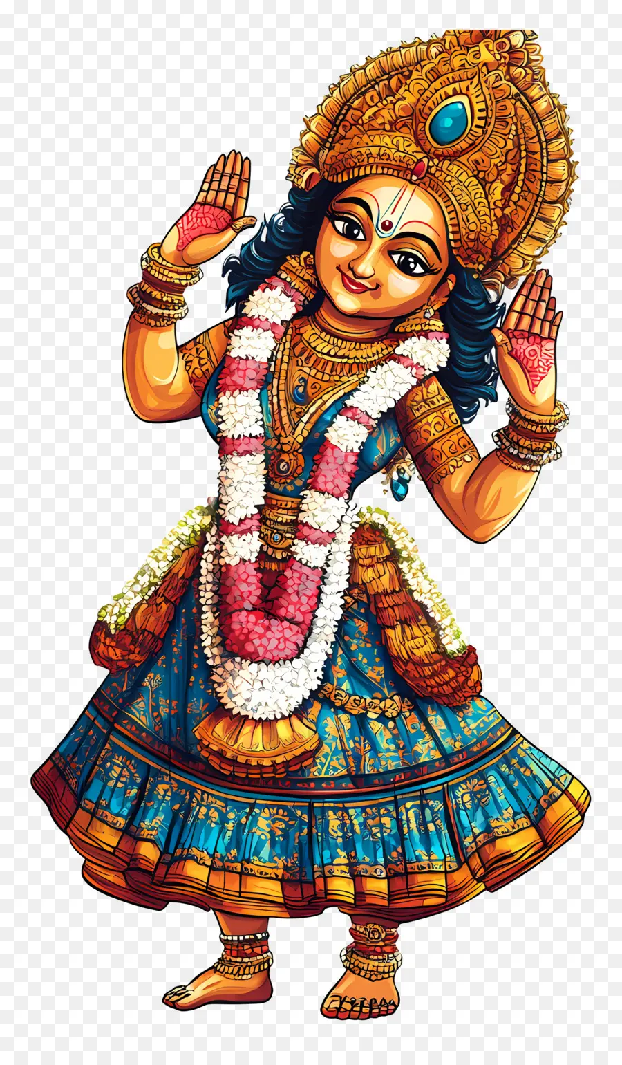 Onam，Figure Dansante PNG