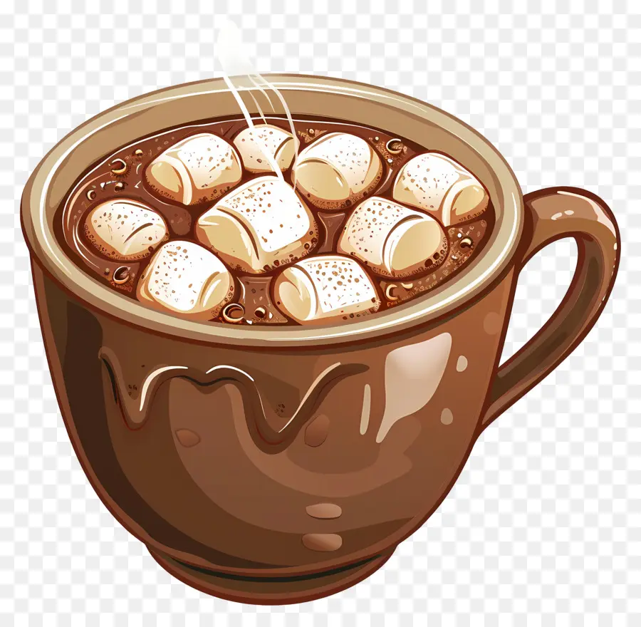 Chocolat Chaud Aux Guimauves，Chocolat Chaud PNG