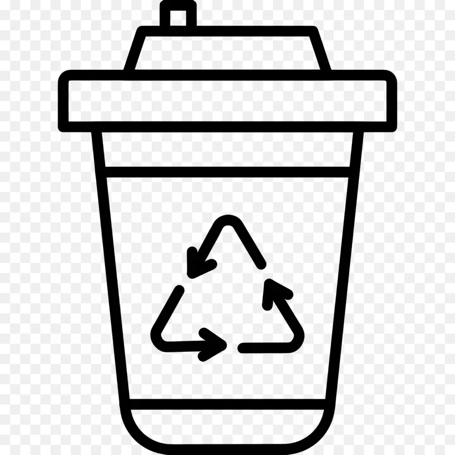 Recycler La Tasse，Violet PNG