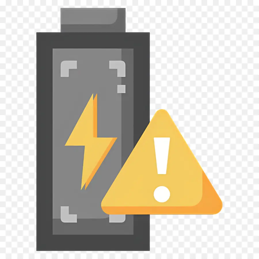 Alerte Batterie，Batterie Faible PNG