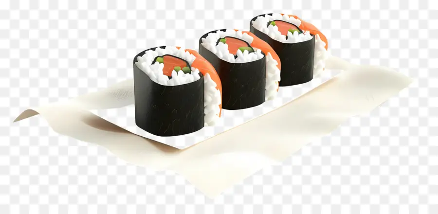 Rouleau De Sushi，Rouleaux De Sushi PNG