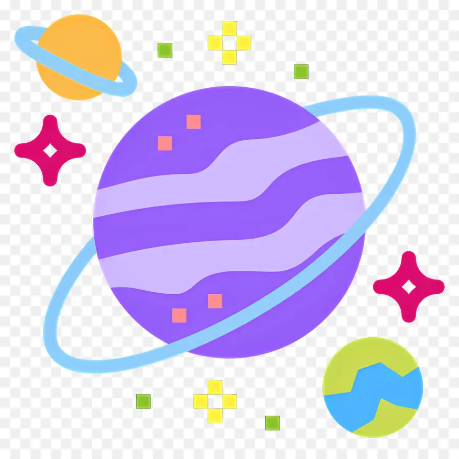 Planètes，Planète Violette PNG